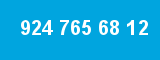 924 765 68 12 924 765 68 12